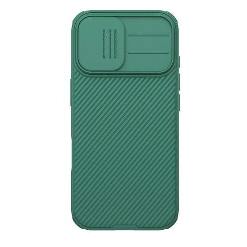 Etui Nillkin Camshield Pro z osłoną aparatu iPhone 17 Dark Green / Zielony