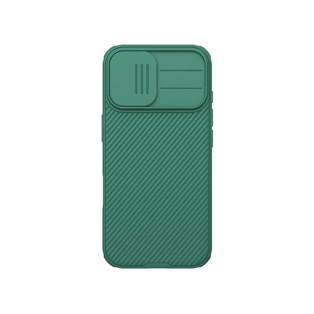 Etui Nillkin Camshield Pro z osłoną aparatu iPhone 17 Dark Green / Zielony