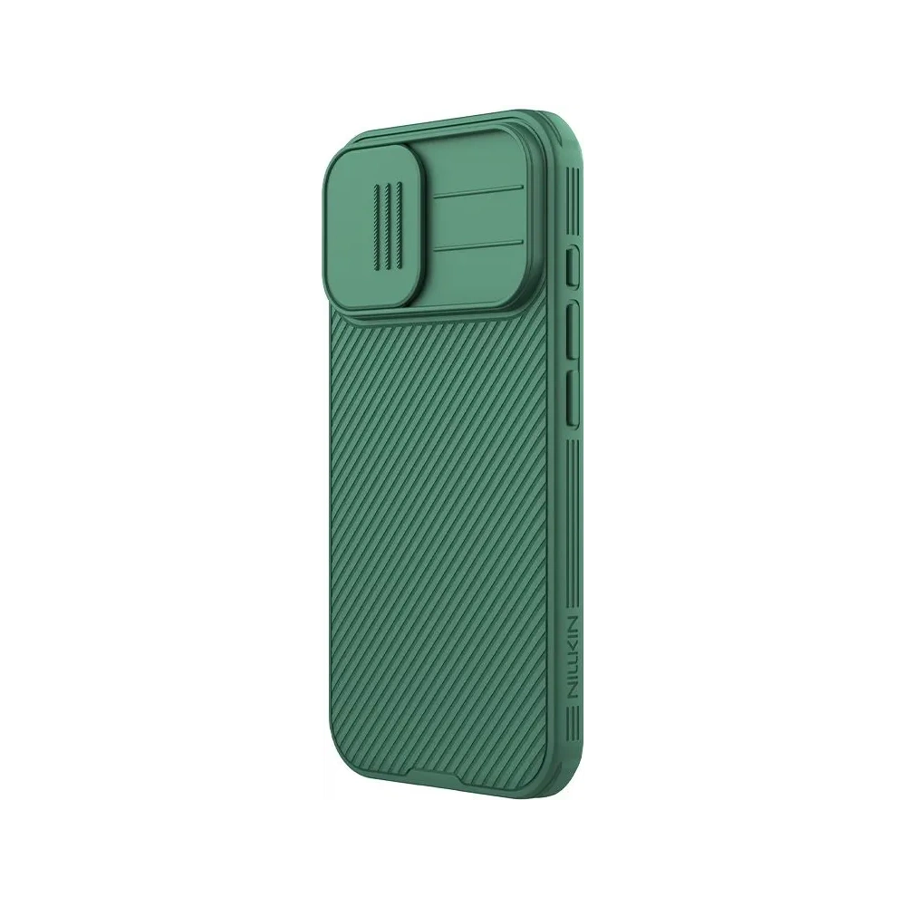 Etui Nillkin Camshield Pro z osłoną aparatu iPhone 17 Dark Green / Zielony
