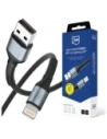 Kabel 3MK Hyper Cable N-SERIES USB-A / Lightning 1m 5V/2.4A 12W czarny