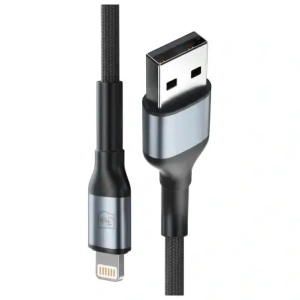 Kabel 3MK Hyper Cable N-SERIES USB-A / Lightning 1m 5V/2.4A 12W czarny