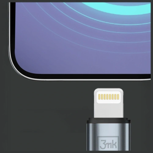 Kabel 3MK Hyper Cable N-SERIES USB-A / Lightning 1m 5V/2.4A 12W czarny