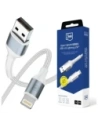Kabel 3MK Hyper Cable N-SERIES USB-A / Lightning 2m 5V/2.4A 12W biały