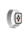 Nylonový pásek PURO Band Apple Watch 4/5/6/7/SE/8/9/10 40/41/42mm (Bílý)