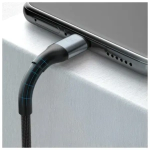 Kabel 3MK Hyper Cable N-SERIES USB-A / USB-C 1m 9V/2A 18W czarny