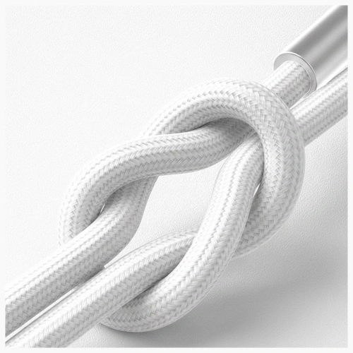 Kabel 3MK Hyper Cable N-SERIES USB-C / USB-C 1m 20V/5A 100W biały