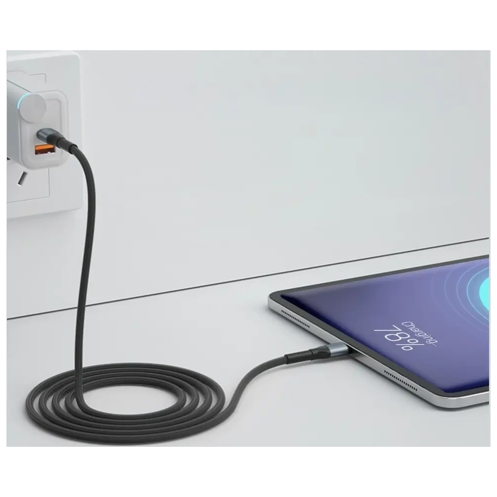 Kabel 3MK Hyper Cable N-SERIES USB-C / USB-C 1m 20V/5A 100W czarny