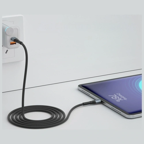 Kabel 3MK Hyper Cable N-SERIES USB-C / USB-C 2m 48V/5A 240W czarny