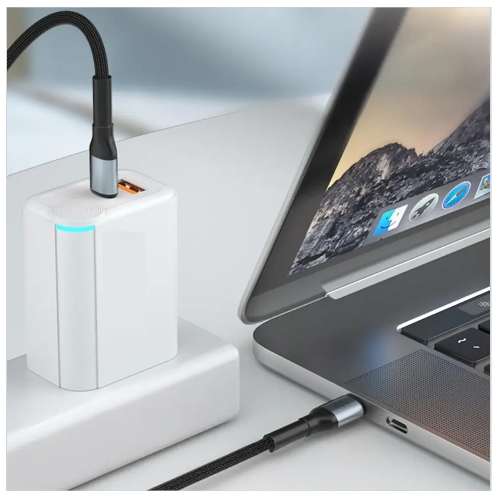 Kabel 3MK Hyper Cable N-SERIES USB-C / USB-C 2m 48V/5A 240W czarny