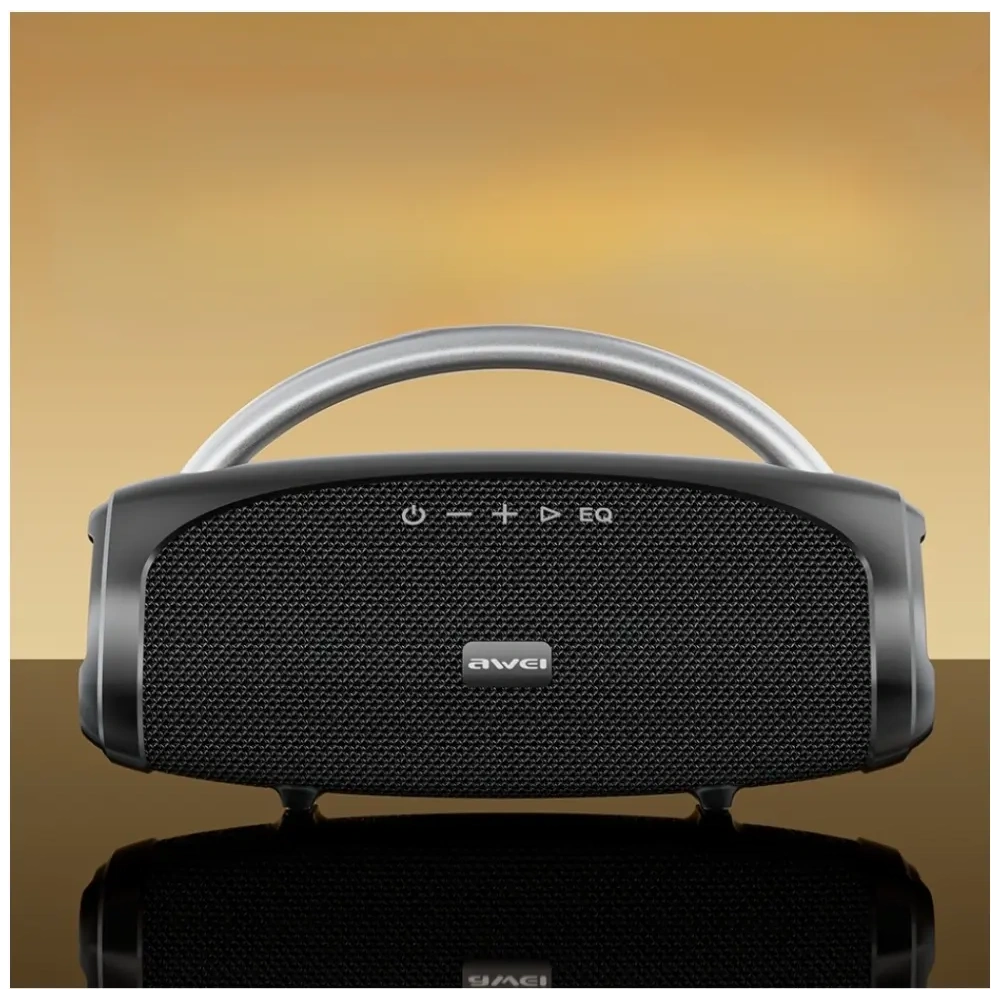 Głośnik bezprzewodowy AWEI KA39 100W Bluetooth 5.3 przenośny zewnętrzny czarny