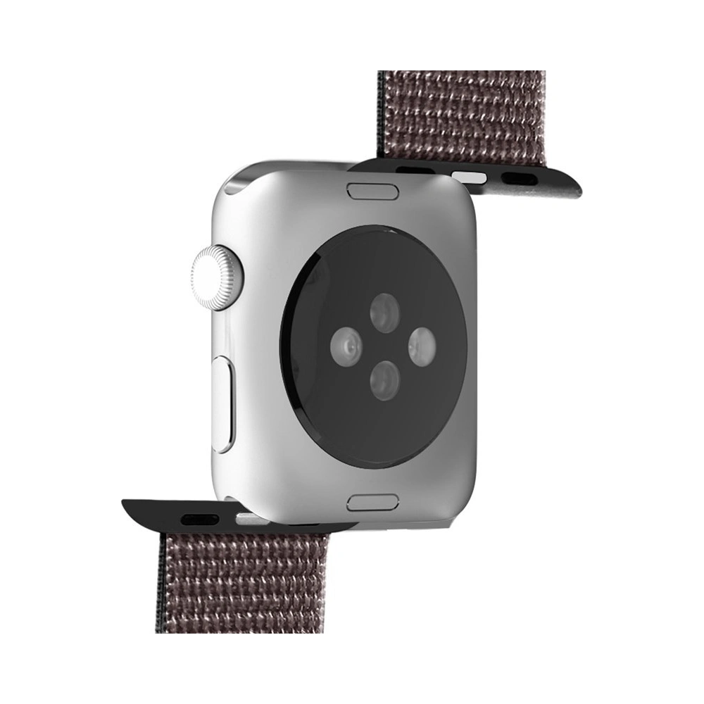 Hurtownia GSM - Nylonový pásek PURO Band Apple Watch 4/5/6/7/SE/8/9/Ultra 44/45/49mm (Šedý/Černý) - PUR197GRY - {ean13} - Hurt