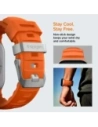 Pasek Spigen WBS2 Band Apple Watch 8 / 9 / 10 / 11 / Se / Ultra (44 / 45 / 46 / 49 Mm) Orange Pasek Spigen WBS2 Band Apple Watch 8 / 9 / 10 / 11 / Se / Ultra (44 / 45 / 46 / 49 Mm) Orange