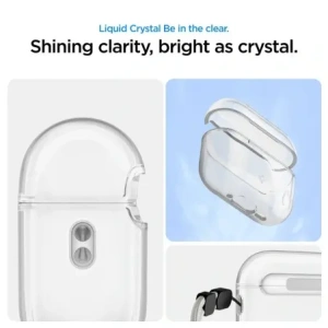 Etui Spigen Liquid Crystal Apple AirPods Pro 3 Crystal Clear