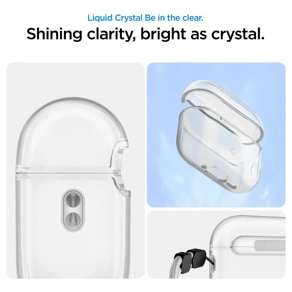 Etui Spigen Liquid Crystal Apple AirPods Pro 3 Crystal Clear Etui Spigen Liquid Crystal Apple AirPods Pro 3 Crystal Clear