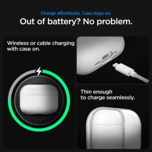 Etui Spigen Liquid Crystal Apple AirPods Pro 3 Crystal Clear