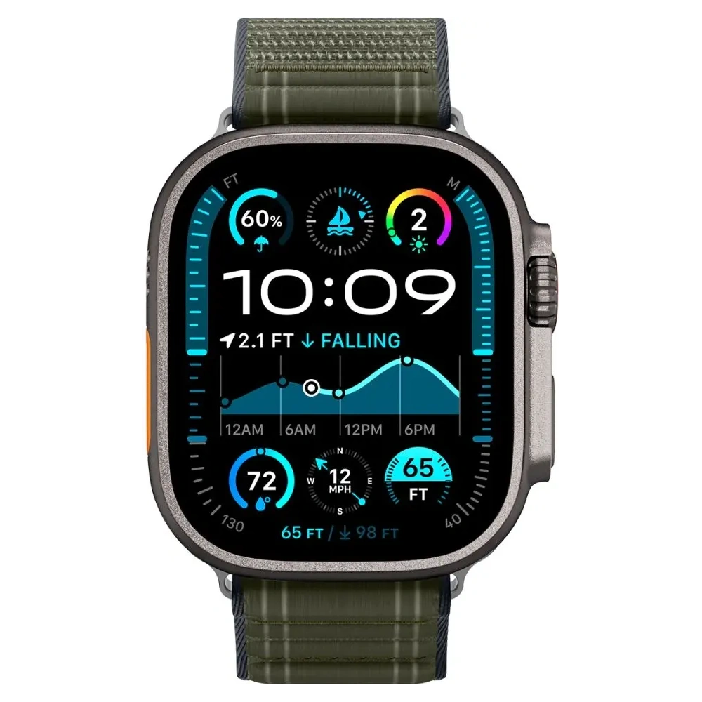 Pasek Spigen WBF0 Band Apple Watch 8 / 9 / 10 / 11 / Se / Ultra (44 / 45 / 46 / 49 Mm) Green Pasek Spigen WBF0 Band Apple Watch 8 / 9 / 10 / 11 / Se / Ultra (44 / 45 / 46 / 49 Mm) Green