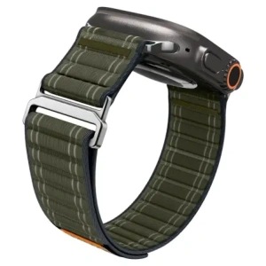 Pasek Spigen WBF0 Band Apple Watch 8 / 9 / 10 / 11 / Se / Ultra (44 / 45 / 46 / 49 Mm) Green