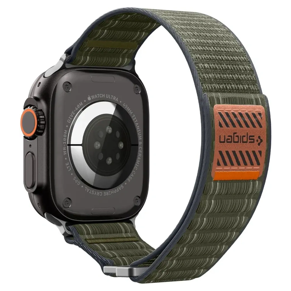 Pasek Spigen WBF0 Band Apple Watch 8 / 9 / 10 / 11 / Se / Ultra (44 / 45 / 46 / 49 Mm) Green Pasek Spigen WBF0 Band Apple Watch 8 / 9 / 10 / 11 / Se / Ultra (44 / 45 / 46 / 49 Mm) Green