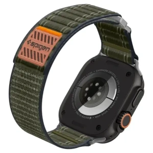 Pasek Spigen WBF0 Band Apple Watch 8 / 9 / 10 / 11 / Se / Ultra (44 / 45 / 46 / 49 Mm) Green