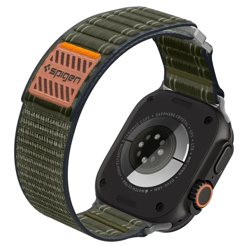 Pasek Spigen WBF0 Band Apple Watch 8 / 9 / 10 / 11 / Se / Ultra (44 / 45 / 46 / 49 Mm) Green Pasek Spigen WBF0 Band Apple Watch 8 / 9 / 10 / 11 / Se / Ultra (44 / 45 / 46 / 49 Mm) Green