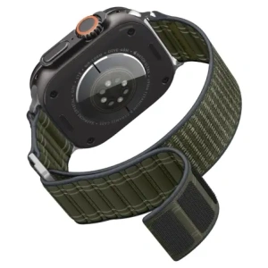 Pasek Spigen WBF0 Band Apple Watch 8 / 9 / 10 / 11 / Se / Ultra (44 / 45 / 46 / 49 Mm) Green