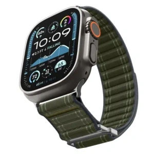 Pasek Spigen WBF0 Band Apple Watch 8 / 9 / 10 / 11 / Se / Ultra (44 / 45 / 46 / 49 Mm) Green