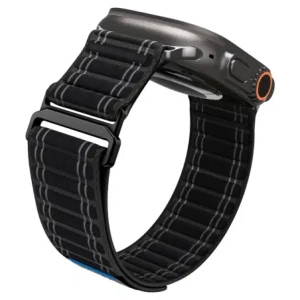 Pasek Spigen WBF0 Band Apple Watch 8 / 9 / 10 / 11 / Se / Ultra (44 / 45 / 46 / 49 Mm) Black