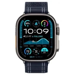 Pasek Spigen WBF0 Band Apple Watch 8 / 9 / 10 / 11 / Se / Ultra (44 / 45 / 46 / 49 Mm) Navy