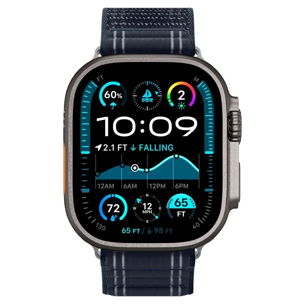 Pasek Spigen WBF0 Band Apple Watch 8 / 9 / 10 / 11 / Se / Ultra (44 / 45 / 46 / 49 Mm) Navy Pasek Spigen WBF0 Band Apple Watch 8 / 9 / 10 / 11 / Se / Ultra (44 / 45 / 46 / 49 Mm) Navy