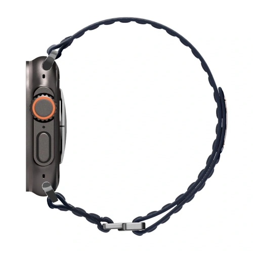 Pasek Spigen WBF0 Band Apple Watch 8 / 9 / 10 / 11 / Se / Ultra (44 / 45 / 46 / 49 Mm) Navy