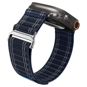 Pasek Spigen WBF0 Band Apple Watch 8 / 9 / 10 / 11 / Se / Ultra (44 / 45 / 46 / 49 Mm) Navy