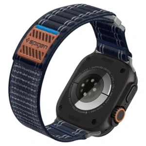 Pasek Spigen WBF0 Band Apple Watch 8 / 9 / 10 / 11 / Se / Ultra (44 / 45 / 46 / 49 Mm) Navy