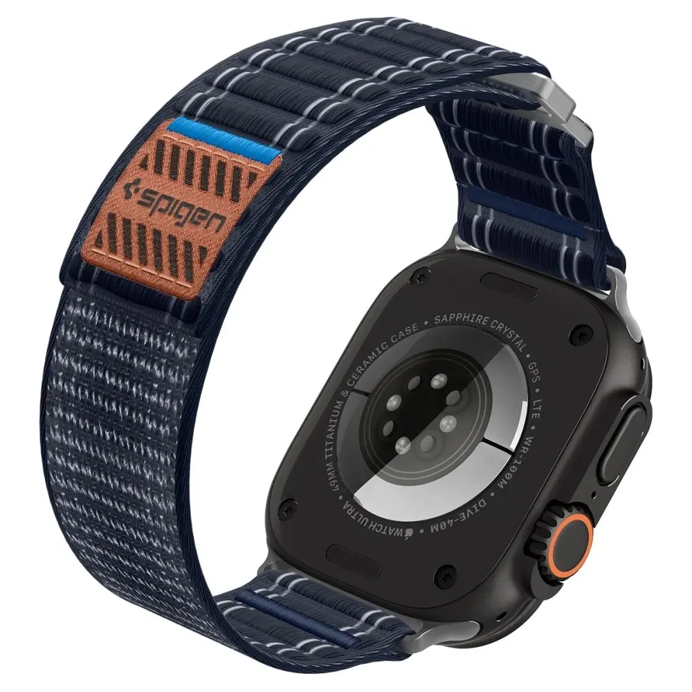 Pasek Spigen WBF0 Band Apple Watch 8 / 9 / 10 / 11 / Se / Ultra (44 / 45 / 46 / 49 Mm) Navy Pasek Spigen WBF0 Band Apple Watch 8 / 9 / 10 / 11 / Se / Ultra (44 / 45 / 46 / 49 Mm) Navy