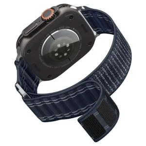 Pasek Spigen WBF0 Band Apple Watch 8 / 9 / 10 / 11 / Se / Ultra (44 / 45 / 46 / 49 Mm) Navy