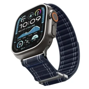 Pasek Spigen WBF0 Band Apple Watch 8 / 9 / 10 / 11 / Se / Ultra (44 / 45 / 46 / 49 Mm) Navy