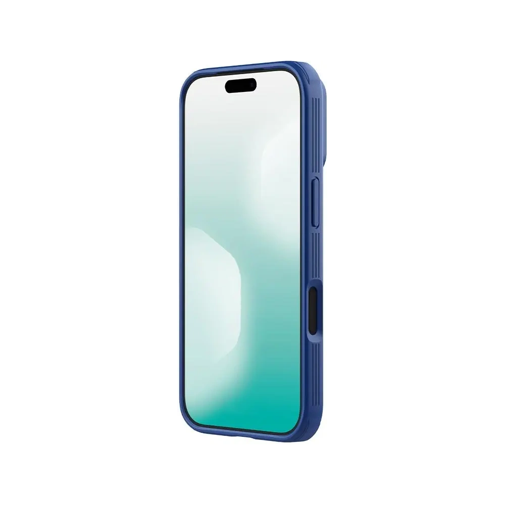 Etui Nillkin Camshield Pro z osłoną aparatu iPhone 17 Pro Blue / Niebieski Etui Nillkin Camshield Pro z osłoną aparatu iPhone 17 Pro Blue / Niebieski