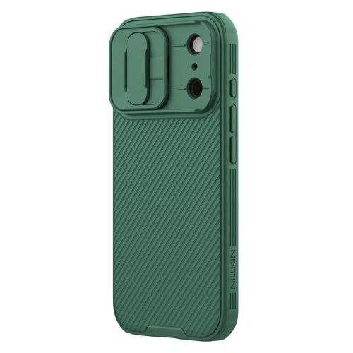 Etui Nillkin Camshield Pro z osłoną aparatu iPhone 17 Pro Dark Green / Zielony