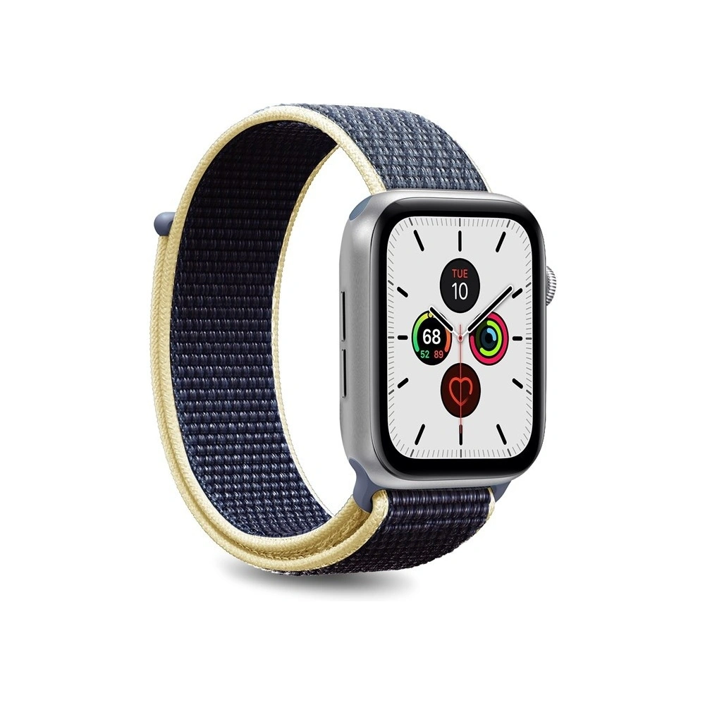 Hurtownia GSM - Nylonový pásek PURO Band Apple Watch 4/5/6/7/SE/8/9/Ultra 44/45/49mm (Modrý) - PUR199BLU - {ean13} - Hurt