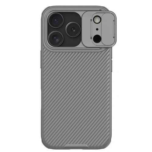 Etui Nillkin Camshield Pro z osłoną aparatu iPhone 17 Pro Titanium Gray / Szary