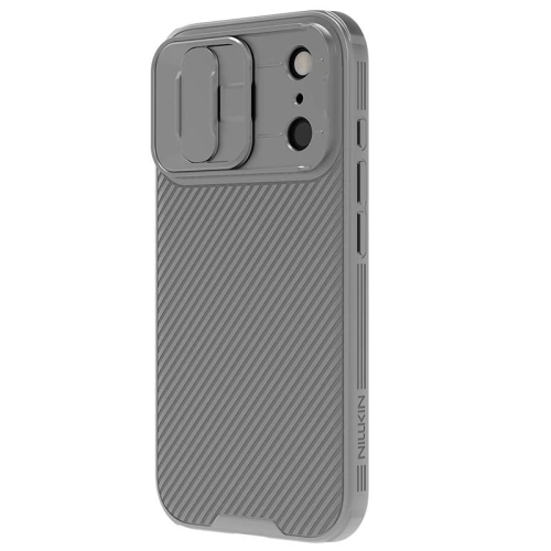 Etui Nillkin Camshield Pro z osłoną aparatu iPhone 17 Pro Titanium Gray / Szary