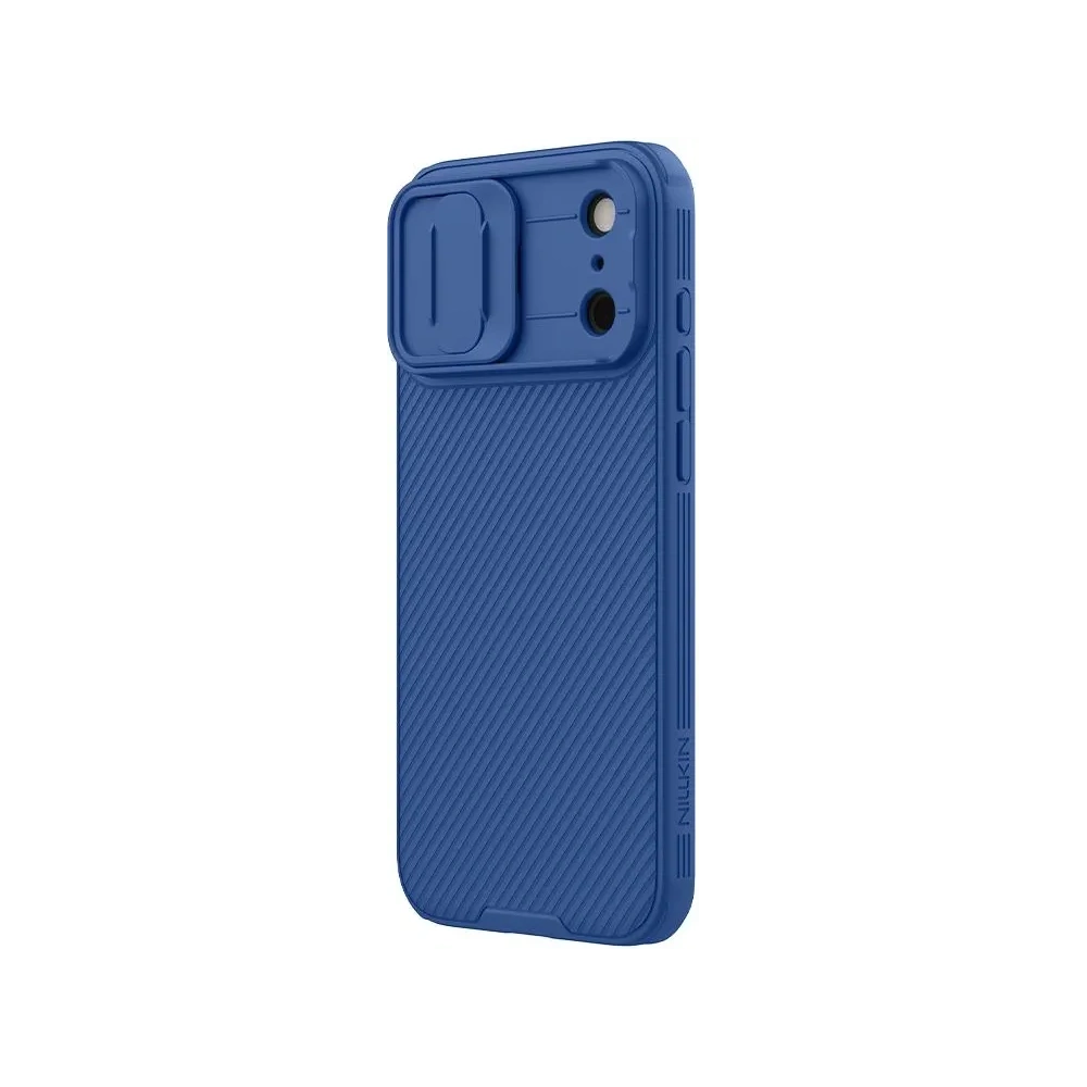 Etui Nillkin Camshield Pro z osłoną aparatu iPhone 17 Pro Max Blue / Niebieski Etui Nillkin Camshield Pro z osłoną aparatu iPhone 17 Pro Max Blue / Niebieski