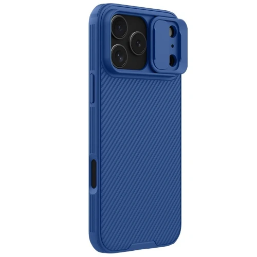 Etui Nillkin Camshield Pro z osłoną aparatu iPhone 17 Pro Max Blue / Niebieski