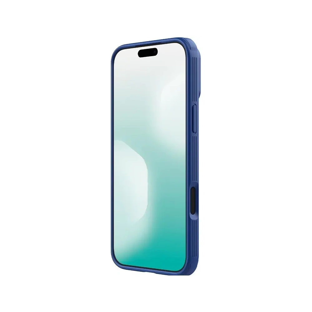 Etui Nillkin Camshield Pro z osłoną aparatu iPhone 17 Pro Max Blue / Niebieski Etui Nillkin Camshield Pro z osłoną aparatu iPhone 17 Pro Max Blue / Niebieski