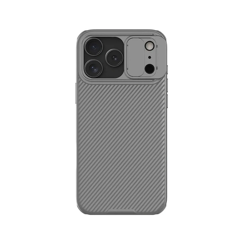 Etui Nillkin Camshield Pro z osłoną aparatu iPhone 17 Pro Max Titanium Gray / Szary Etui Nillkin Camshield Pro z osłoną aparatu iPhone 17 Pro Max Titanium Gray / Szary