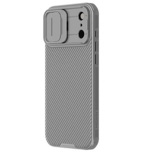 Etui Nillkin Camshield Pro z osłoną aparatu iPhone 17 Pro Max Titanium Gray / Szary