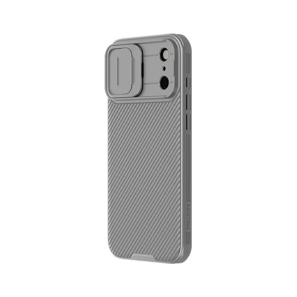 Etui Nillkin Camshield Pro z osłoną aparatu iPhone 17 Pro Max Titanium Gray / Szary Etui Nillkin Camshield Pro z osłoną aparatu iPhone 17 Pro Max Titanium Gray / Szary