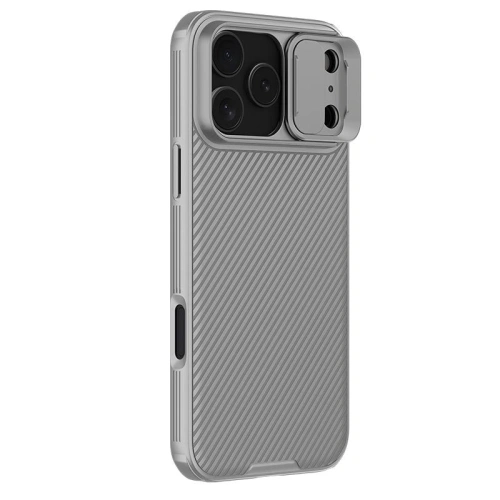 Etui Nillkin Camshield Pro z osłoną aparatu iPhone 17 Pro Max Titanium Gray / Szary