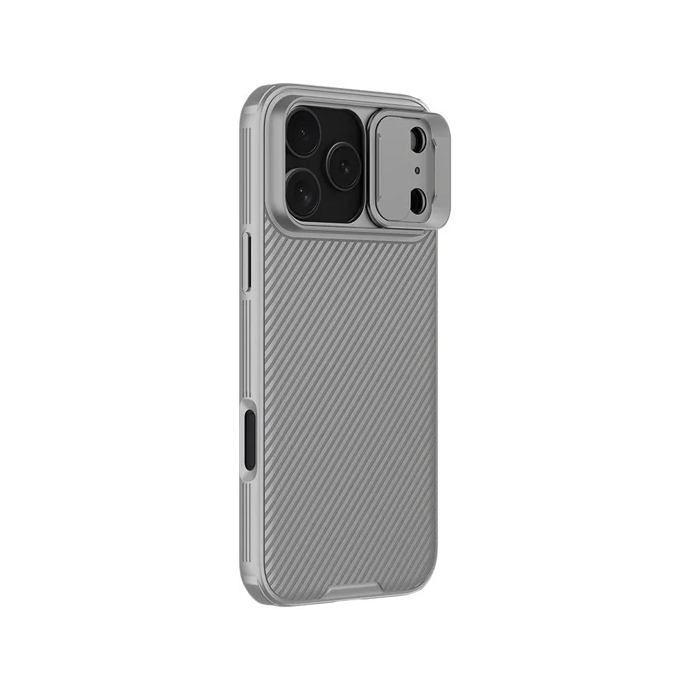Etui Nillkin Camshield Pro z osłoną aparatu iPhone 17 Pro Max Titanium Gray / Szary Etui Nillkin Camshield Pro z osłoną aparatu iPhone 17 Pro Max Titanium Gray / Szary