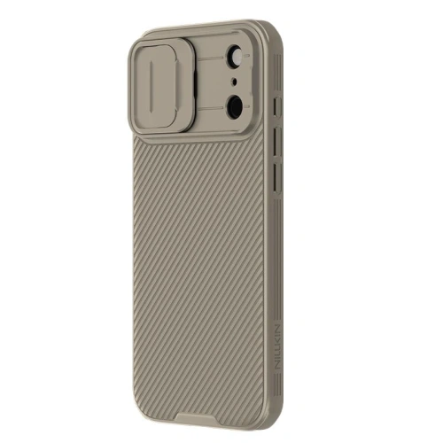 Etui Nillkin Camshield Pro z osłoną aparatu iPhone 17 Pro Max Golden / ZŁoty