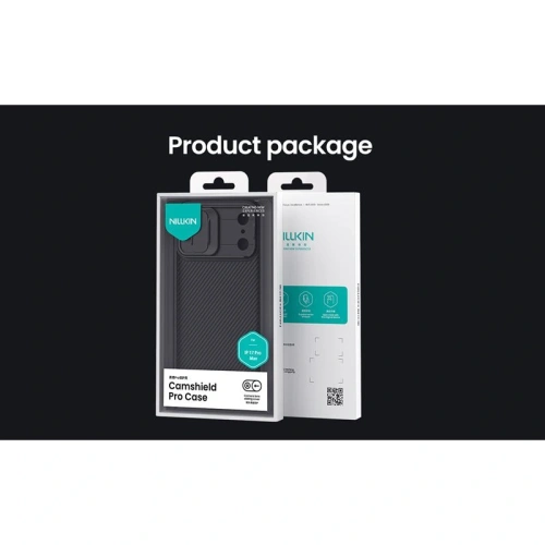 Etui Nillkin Camshield Pro z osłoną aparatu iPhone 17 Pro Max Golden / ZŁoty